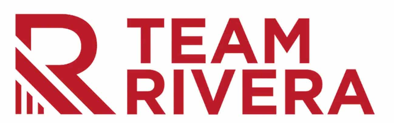 team rivera logo R team rivera logo R
